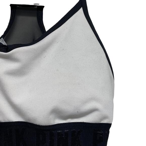 Victorias Secret PINK Womens Size S Grey Black Sports Bra - Picture 5 of 6